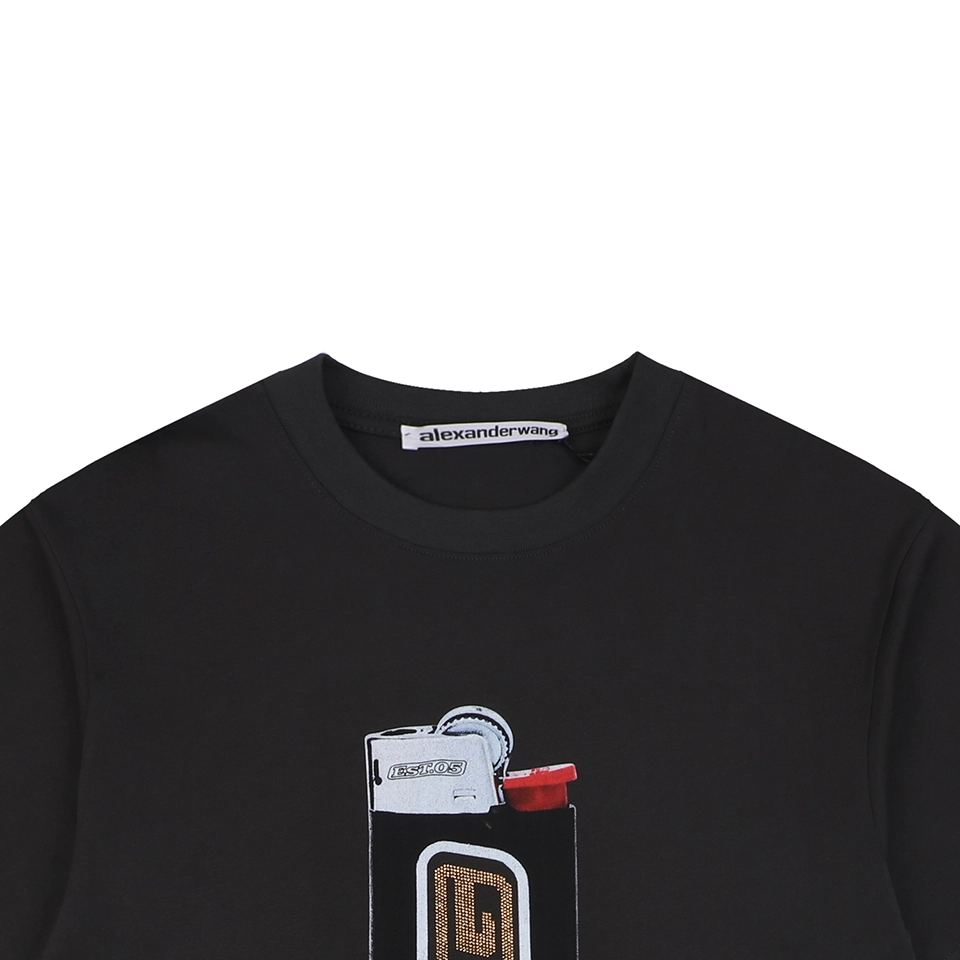 Alexander Wang Lighter Graphic T Shirt