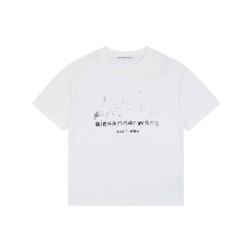 Alexander-Wang-Sketch-Skyline-Logo-Cotton-T-Shirt12.jpg.webp Alexander Wang Sketch Skyline Logo Cotton T Shirt