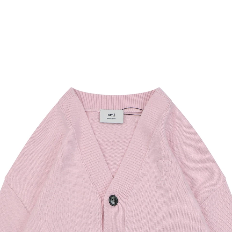 Ami-De-Coeur-Embossed-V-Neck-Knit-Cardigan5.jpeg.webp Ami De Coeur Embossed V Neck Knit Cardigan