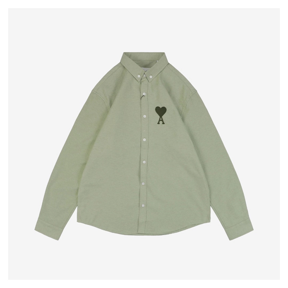 Ami-Heart-Logo-Embroidered-Long-Sleeve-Shirt27.jpeg.webp Ami Heart Logo Embroidered Shirt