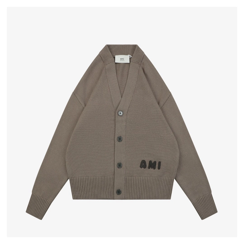 Ami-Playful-Letter-Embroidered-Knit-Cardigan9.jpeg.webp Ami Playful Letter Embroidered Knit Cardigan