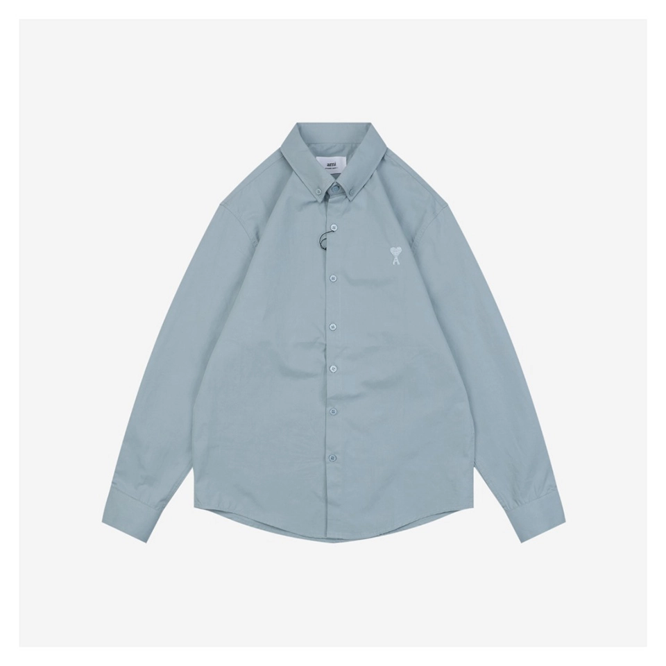 Ami-Tonal-Heart-Embroidery-Shirt23.jpeg.webp Ami Tonal Heart Embroidery Shirt