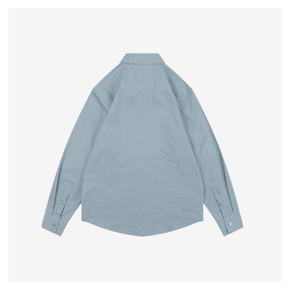 Ami Tonal Heart Embroidery Shirt