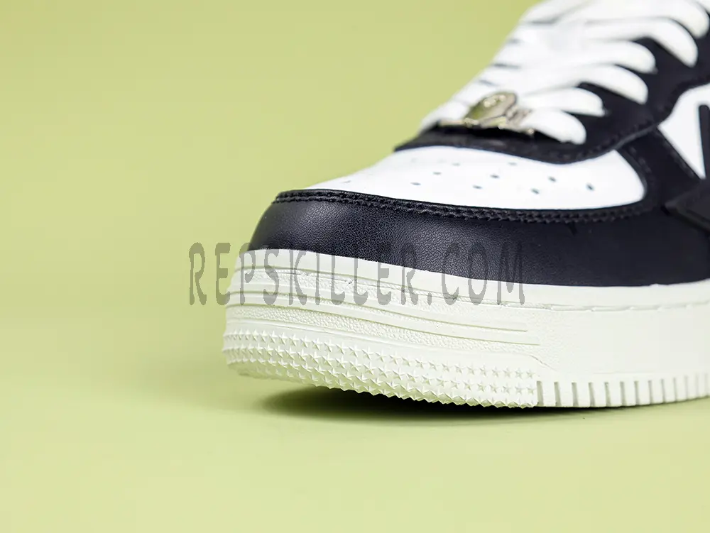 A Bathing Ape Bapesta Os Black Low Sneakers
