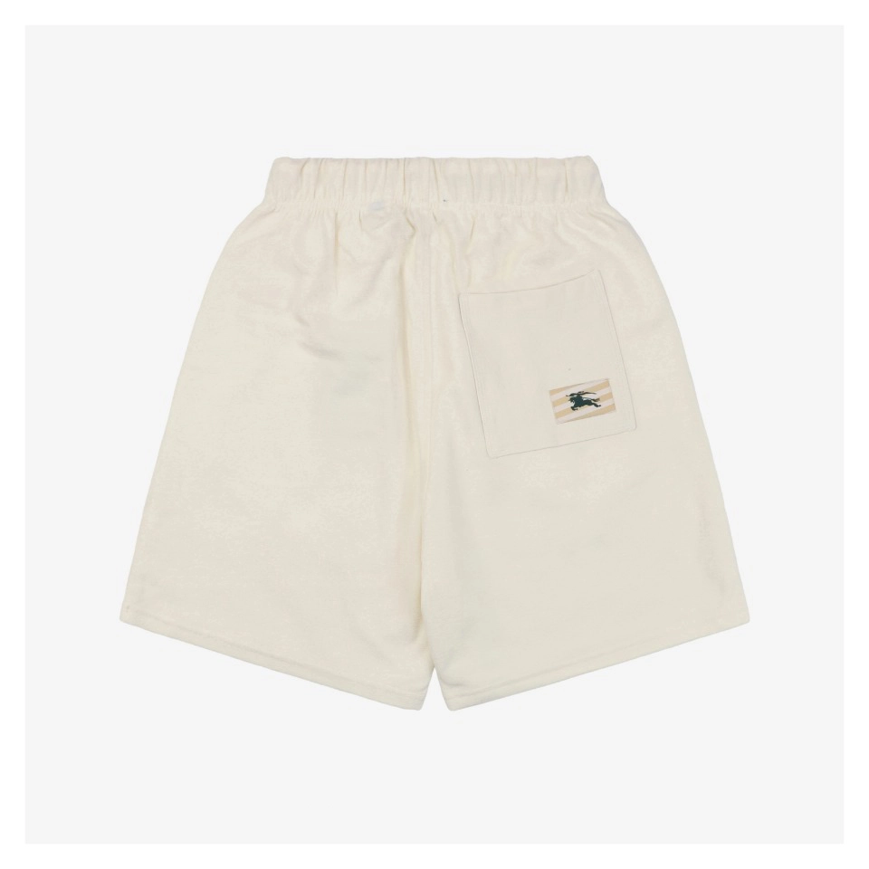 Bbry Back Pocket Equestrian Label Shorts
