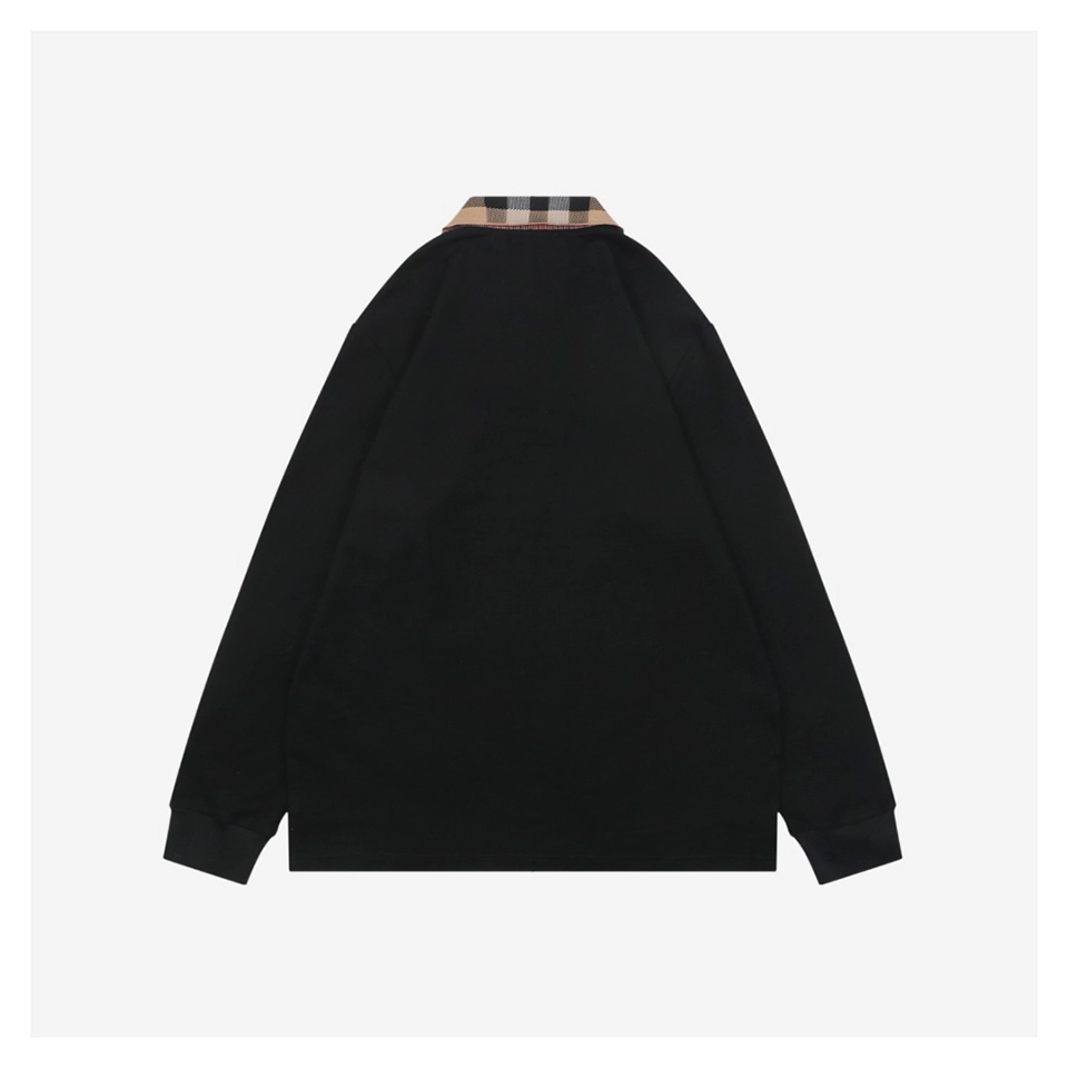 Bbry Check Collar Polo Shirt 2