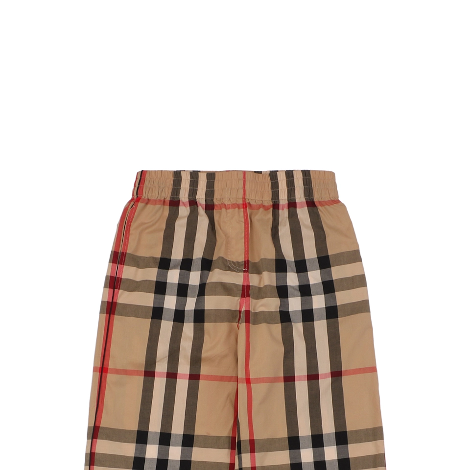 Bbry Large Vintage Check Trousers