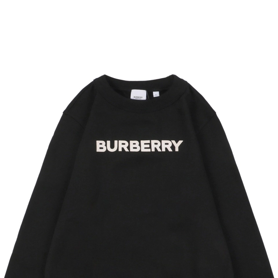 Bbry Logo Print Crewneck Sweatshirt