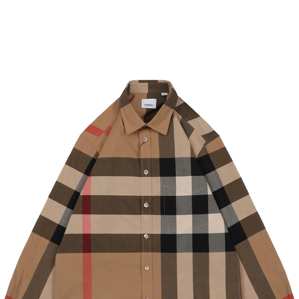 Bbry Oversized Check Shirt