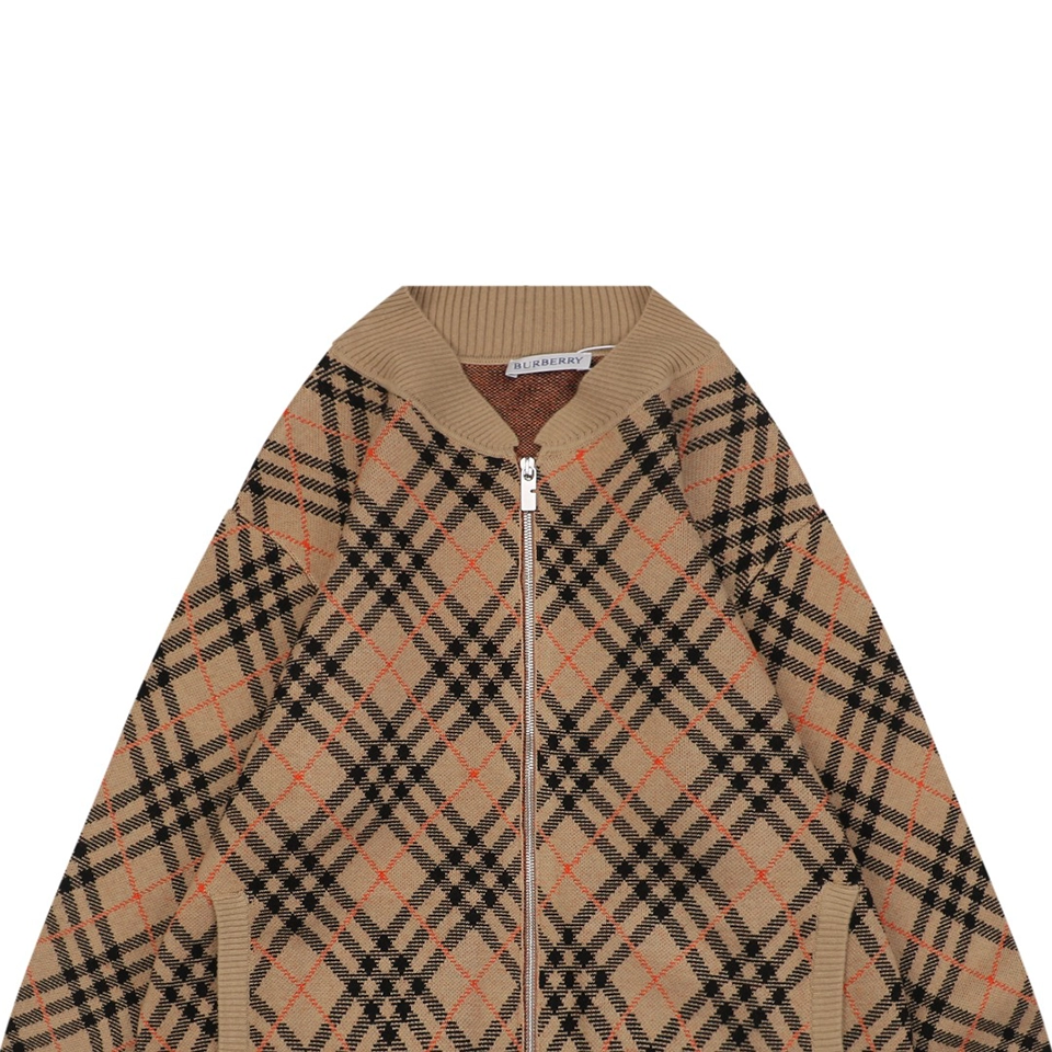 Bbry Wool Check Jacket