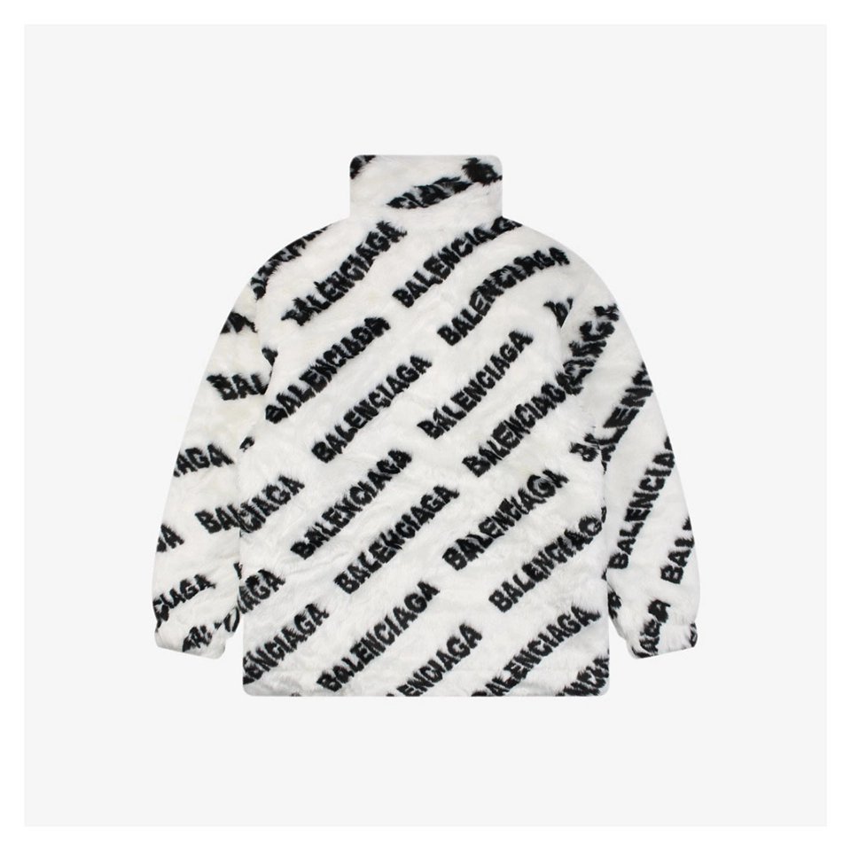 Balenciaga-Allover-Logo-Faux-Fur-Jacket5.jpeg.webp Blcg Allover Logo Faux Fur Jacket