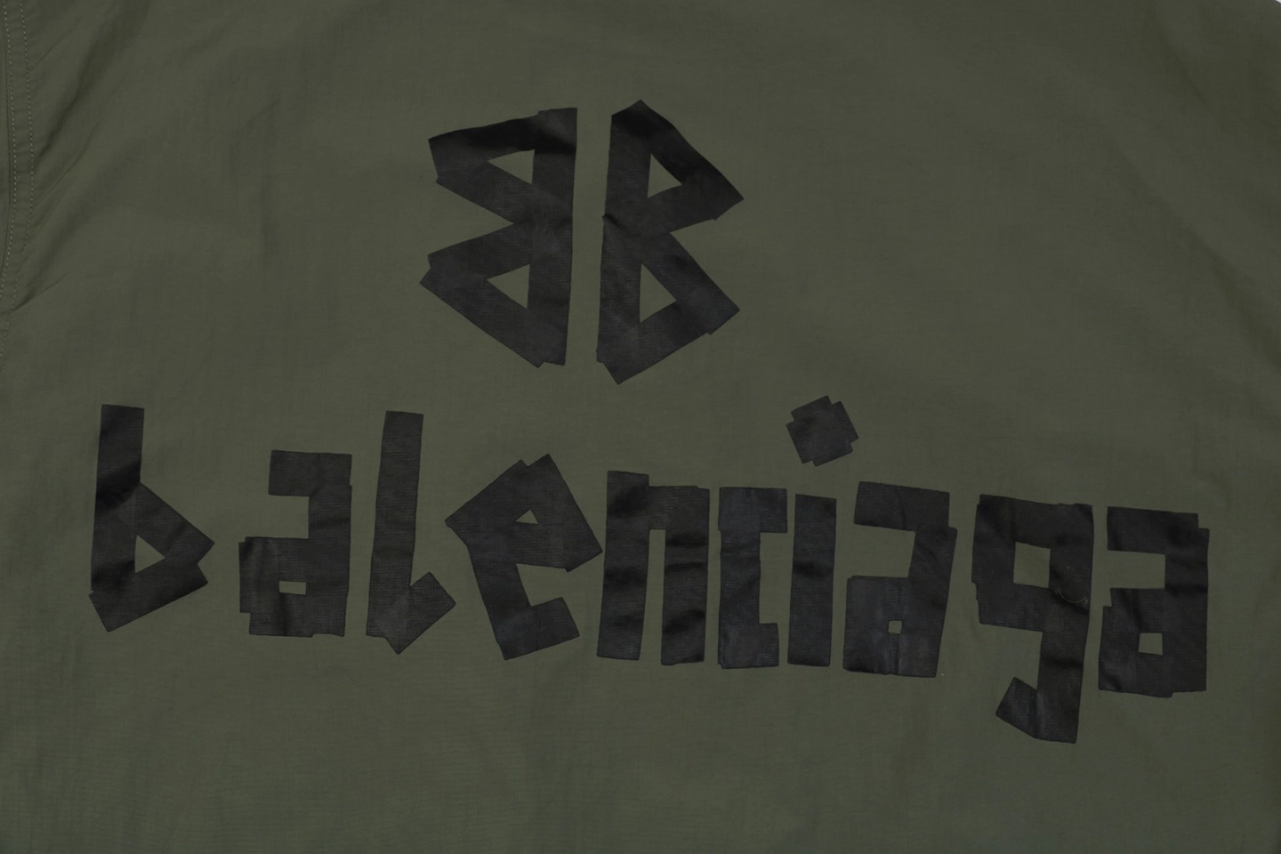 Blcg Black Tape Logo High Neck Jacket