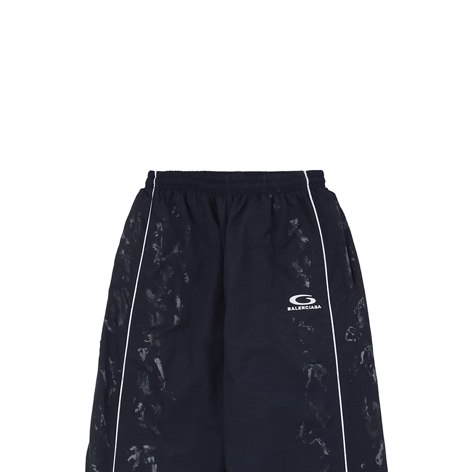 Blcg Circle Logo Distressed Dye Pants
