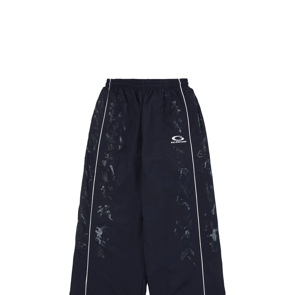 Blcg Circle Logo Distressed Dye Pants