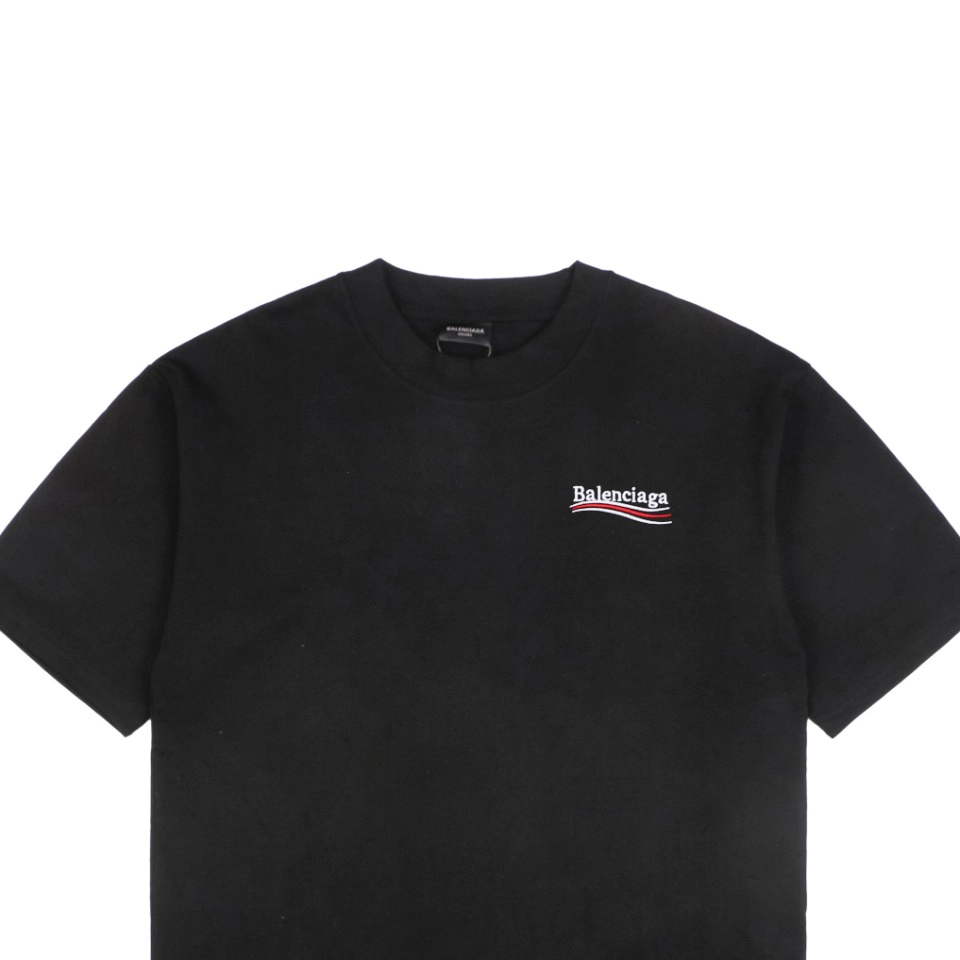 Blcg Cola Script Letter Embroidery T Shirt
