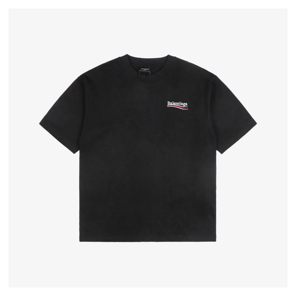 Blcg Cola Script Letter Embroidery T Shirt
