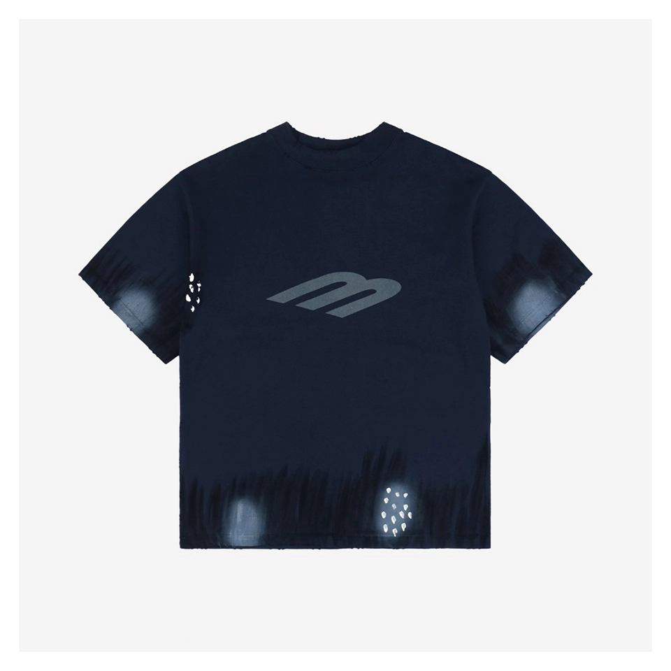 Balenciaga-Distressed-3B-Letter-Print-T-Shirt3.jpeg.webp Blcg Distressed 3B Letter Print T Shirt