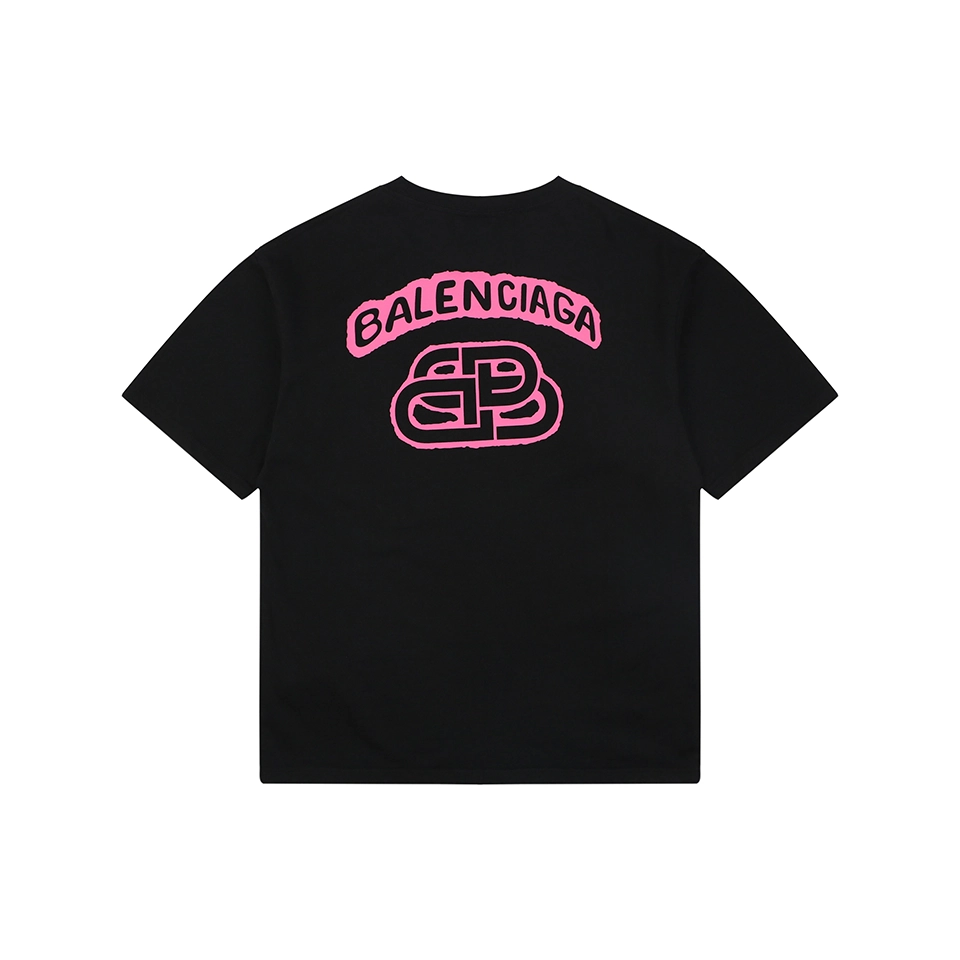 Balenciaga-Distressed-Logo-Print-Cotton-T-Shirt16.jpeg.webp Blcg Distressed Logo Print Cotton T Shirt