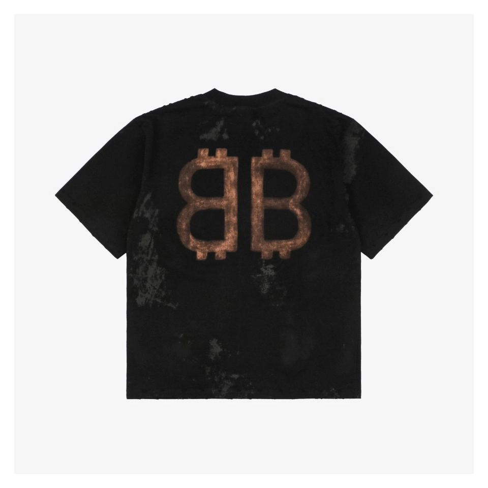 Balenciaga-Double-B-Mud-Dyed-Vintage-Print-T-Shirt8.jpeg.webp Blcg Double B Mud Dyed Vintage Print T Shirt