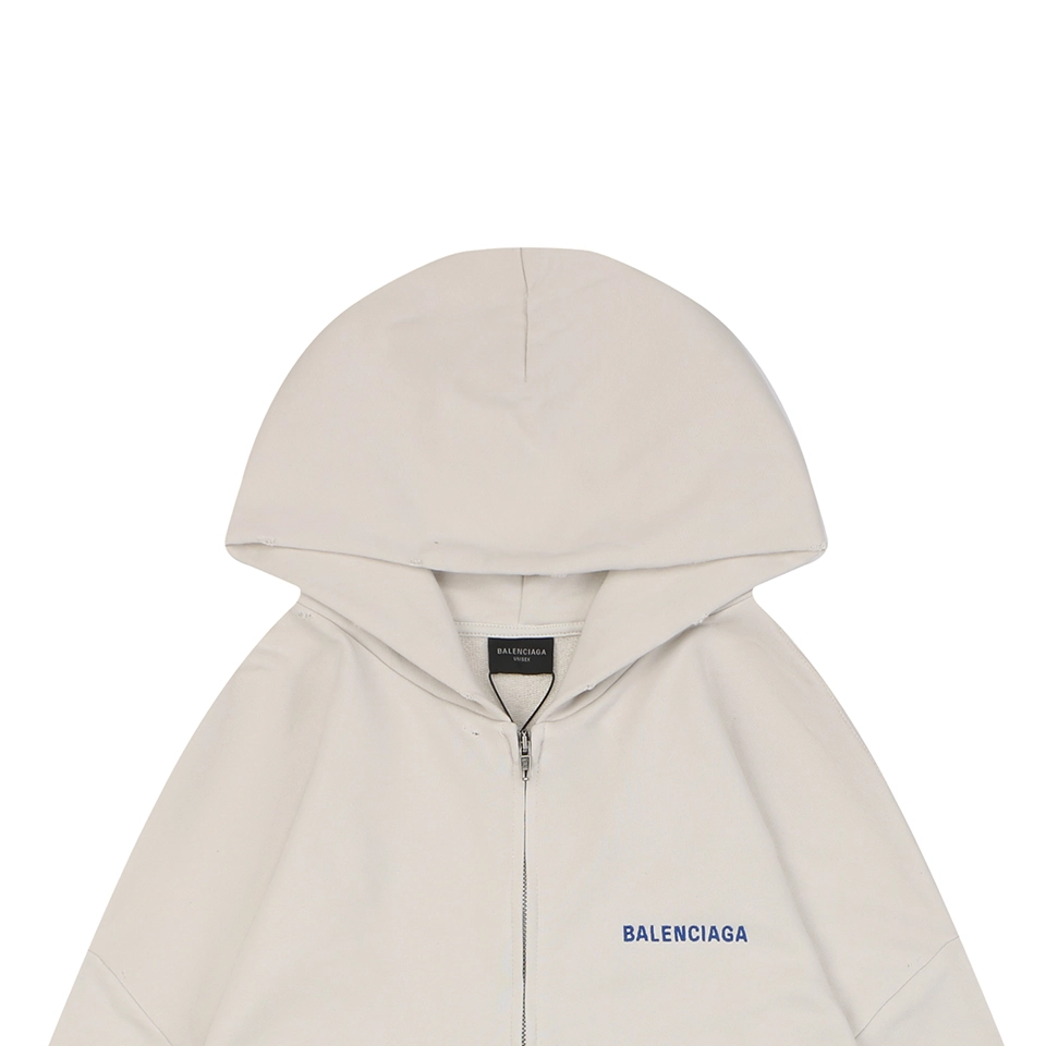 Blcg Front Small Back Large Embroidered Hoodie