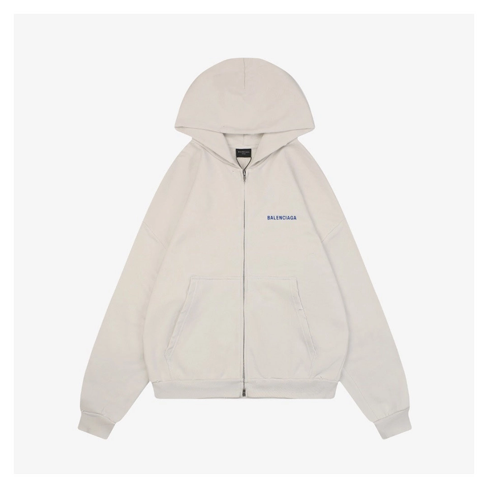 Blcg Front Small Back Large Embroidered Hoodie