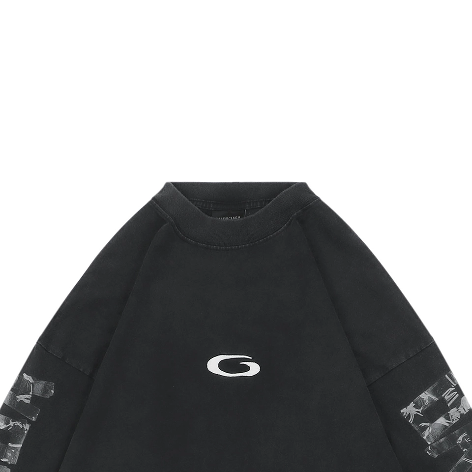 Balenciaga-G-Logo-Arm-Tape-Print-Shirt3.jpeg.webp Blcg G Logo Arm Tape Print Shirt