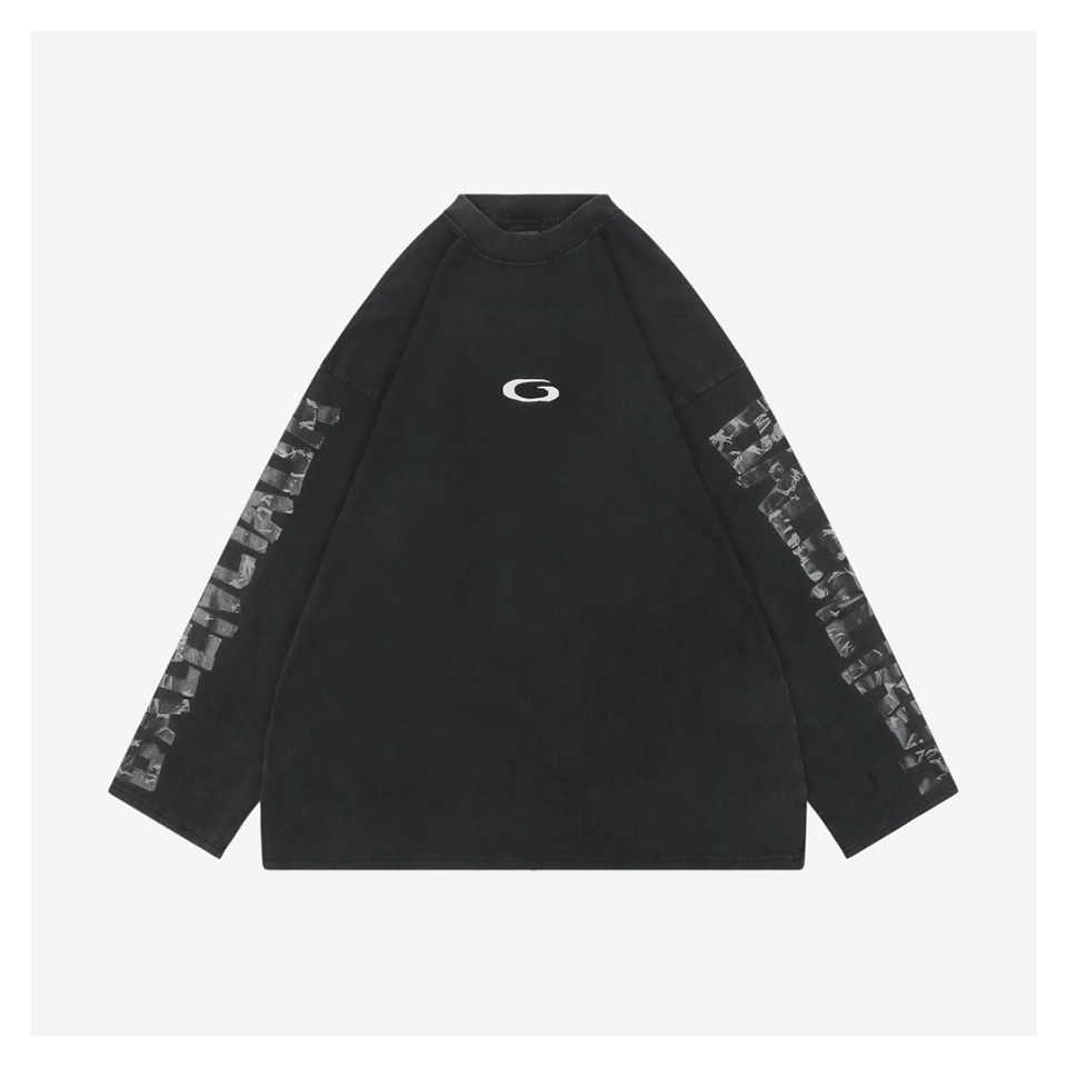 Blcg G Logo Arm Tape Print Shirt
