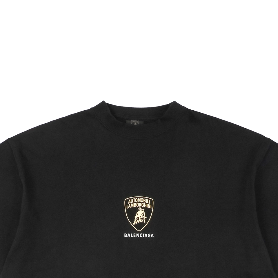 Blcg Lamborghini Small Logo Platinum Print T Shirt