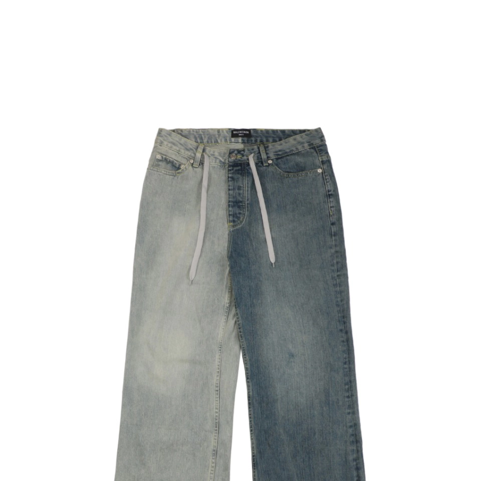 Balenciaga-Patchwork-Color-Block-Drawstring-Denim-Pants1.jpeg.webp Blcg Patchwork Color Block Drawstring Denim Pants