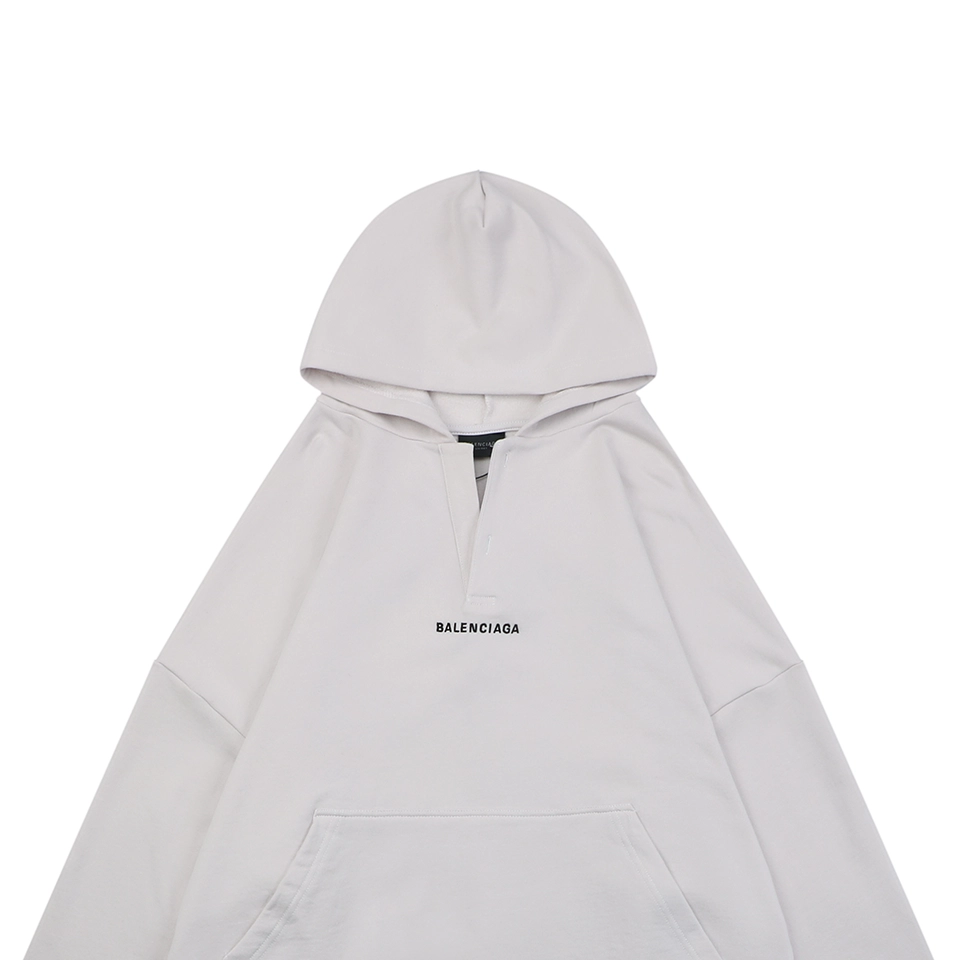 Blcg V Neck Front Short Back Hoodie