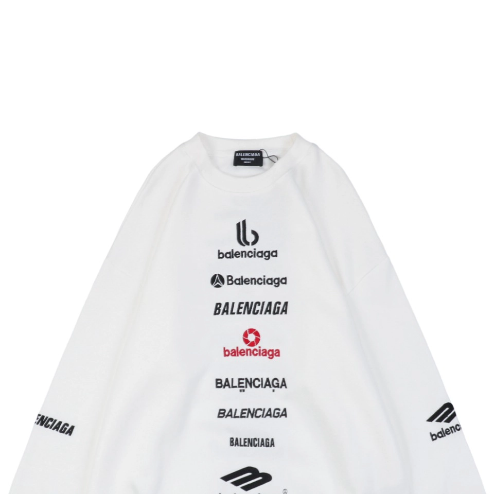Balenciaga-Vertical-Multilogo-Embroidered-Crewneck-Shirt6.jpeg.webp Blcg Vertical Multilogo Embroidered Crewneck Shirt