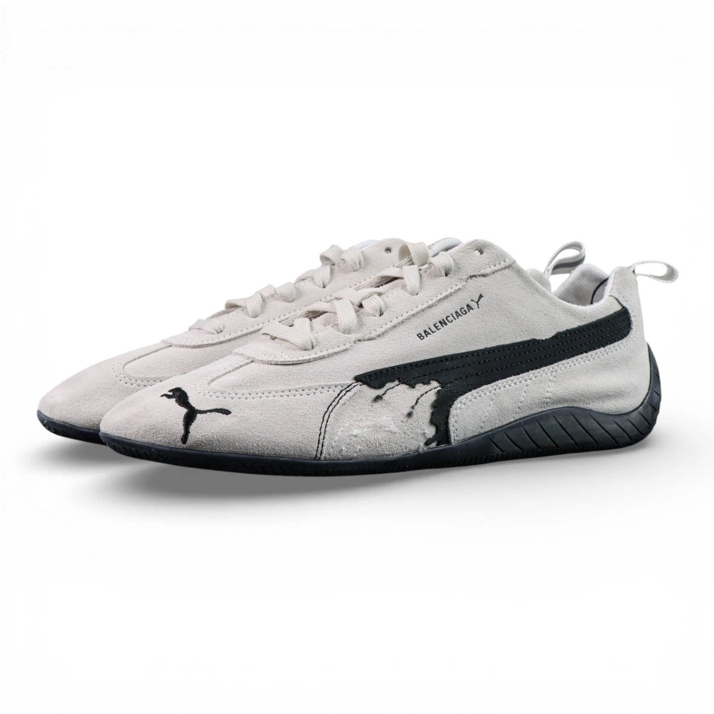 Blcg X Speedcat Suede White Black