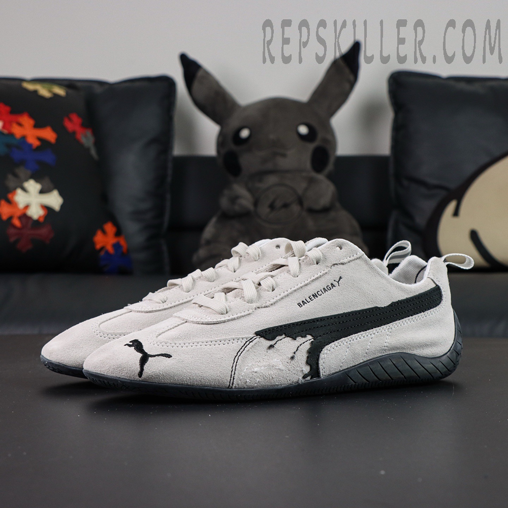 Balenciaga-x-Speedcat-Suede-White-Black2.webp Blcg X Speedcat Suede White Black