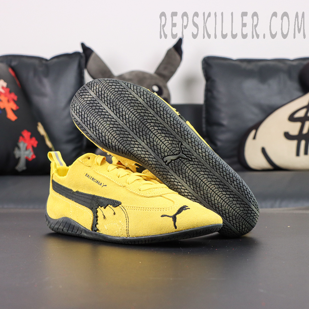 Blcg X Speedcat Suede Yellow Black