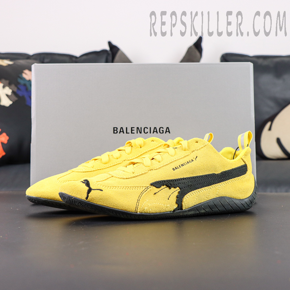 Blcg X Speedcat Suede Yellow Black
