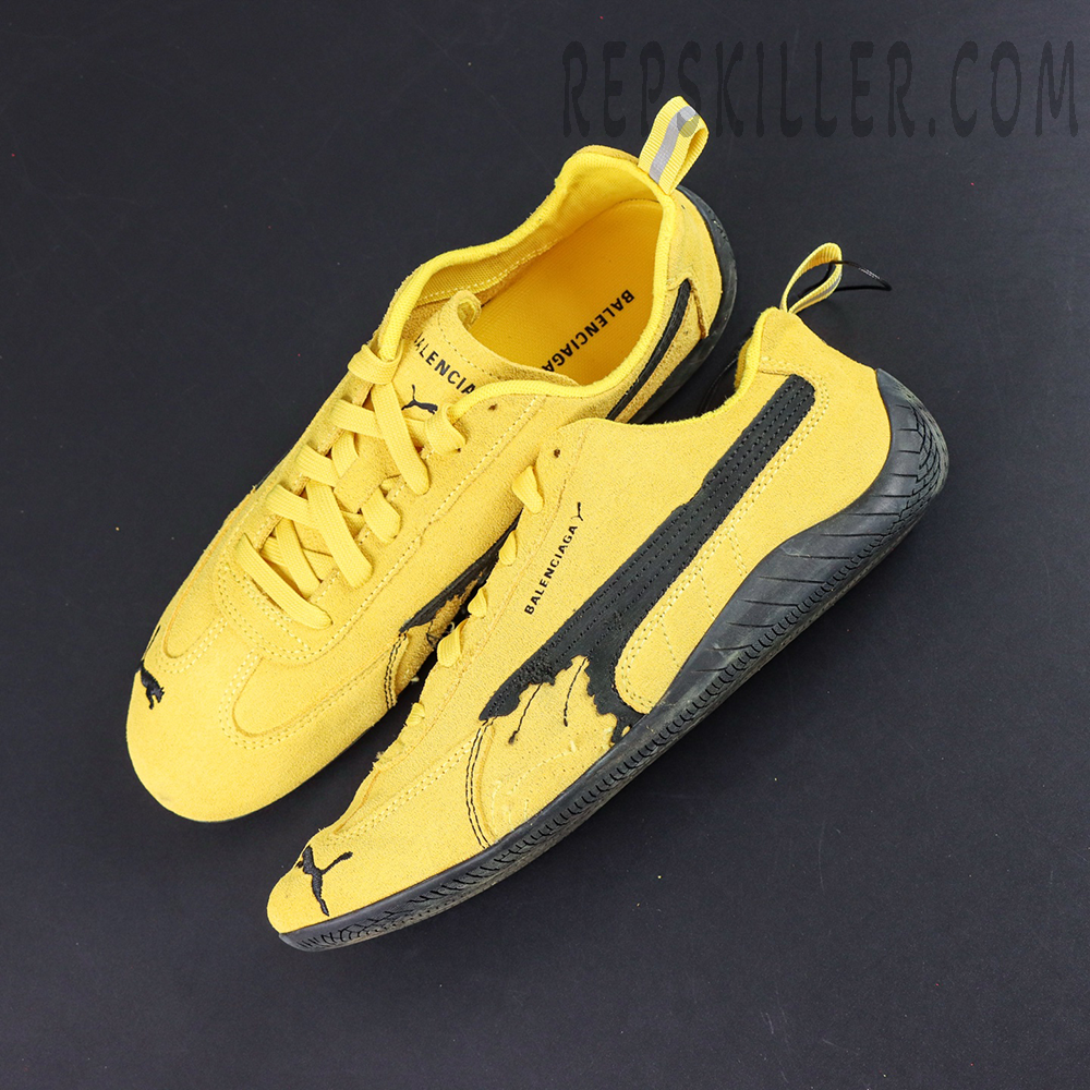 Blcg X Speedcat Suede Yellow Black