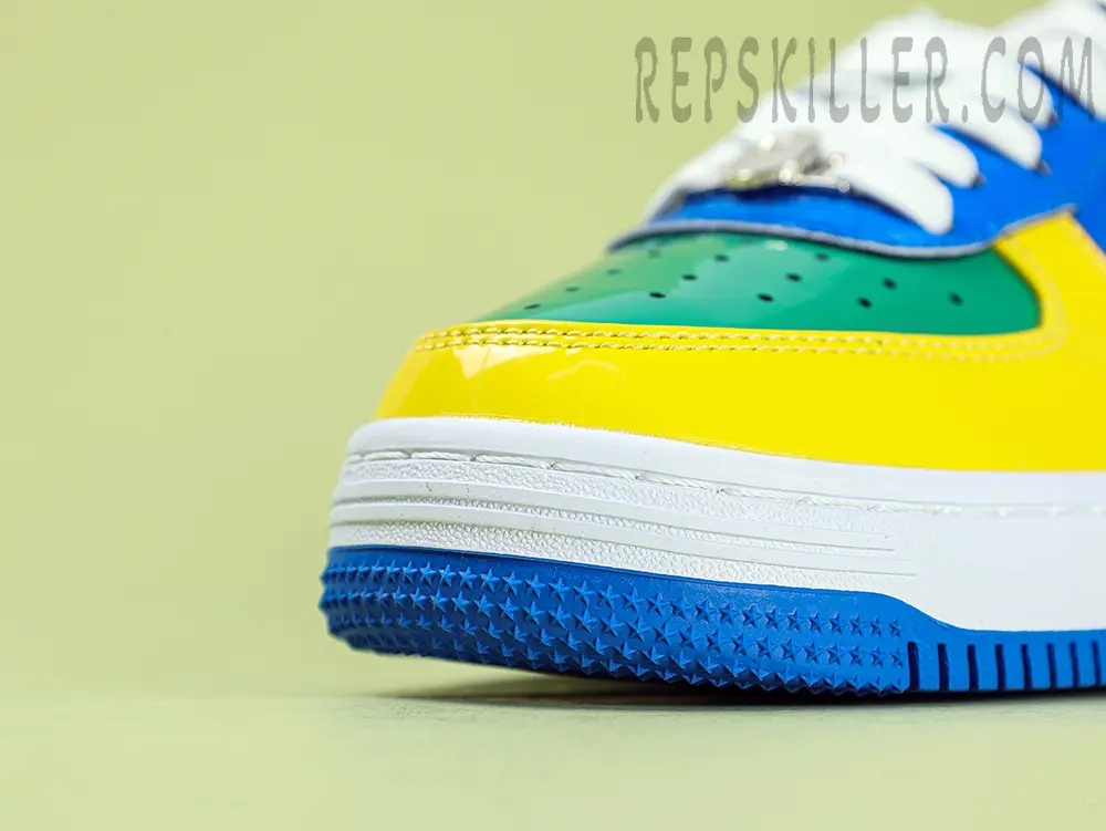 A Bathing Ape Bapesta M1 Brazil Low Sneakers