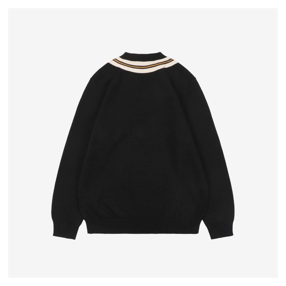Bee-Embroidered-V-Neck-Sweater3.jpeg.webp Bee Embroidered V Neck Sweater