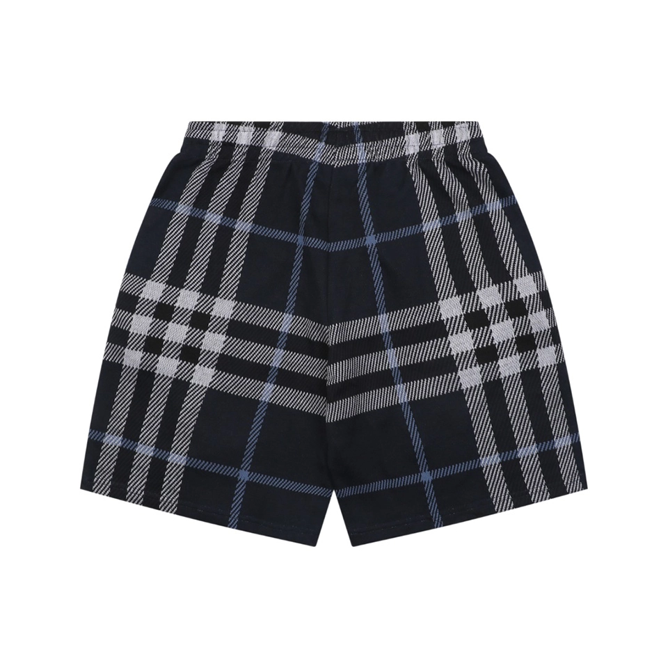 Bbry Check Jacquard Shorts