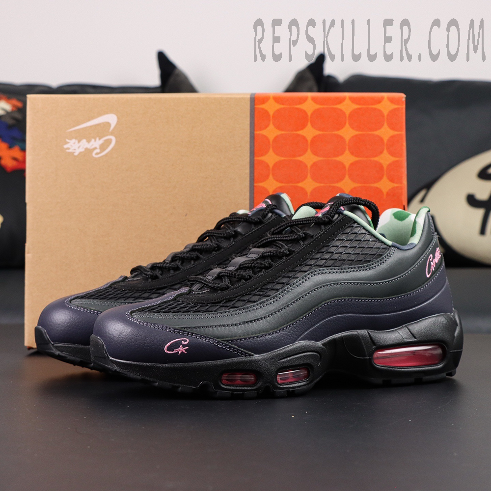 Corteiz X Air Max 95 Sp Rules The World Pink Beam