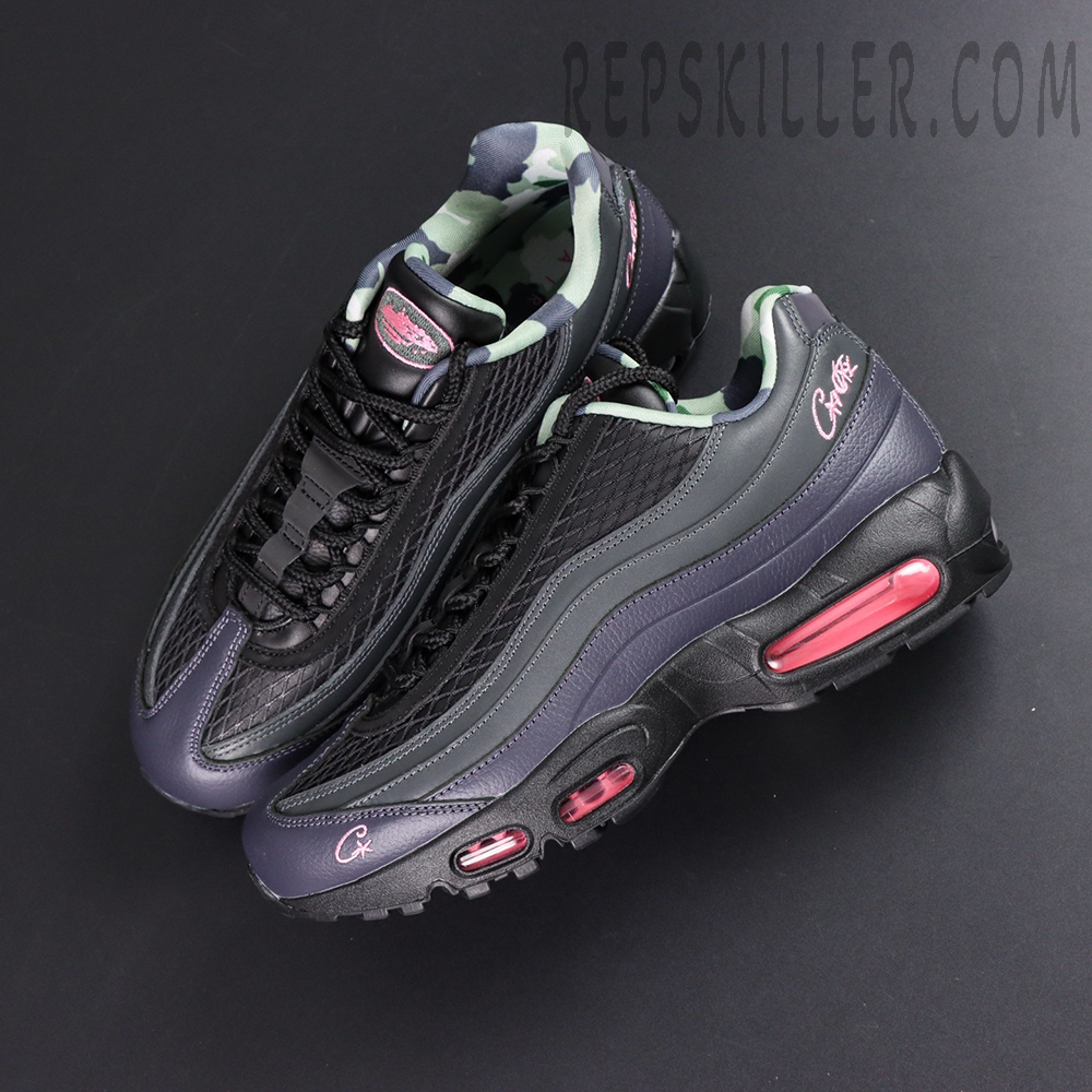 Corteiz X Air Max 95 Sp Rules The World Pink Beam
