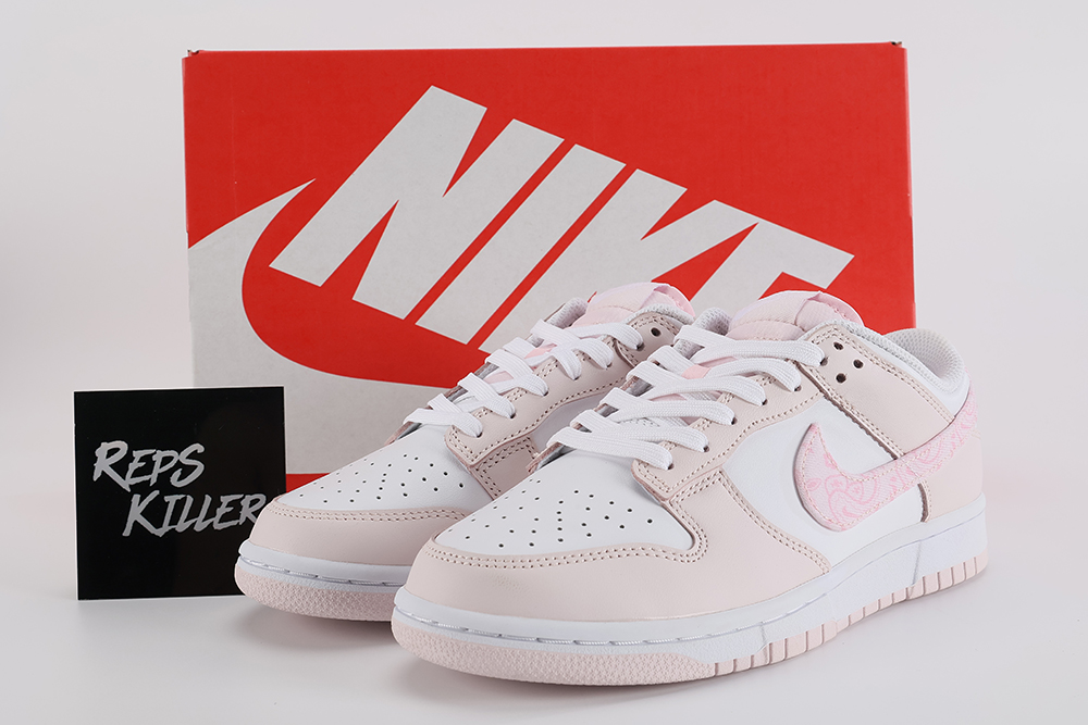 Dunk Low Pink Paisley – Image 1 Dunk Low Pink Paisley Replica