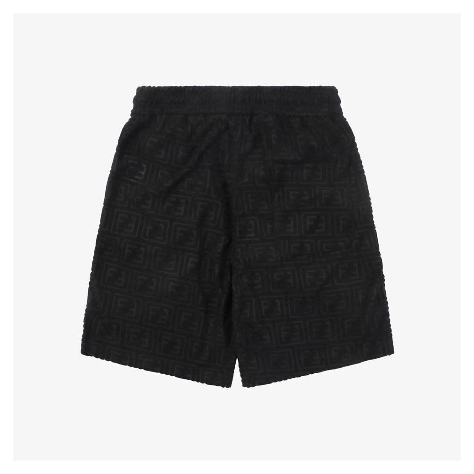 F Full Print Jacquard Box Logo Shorts