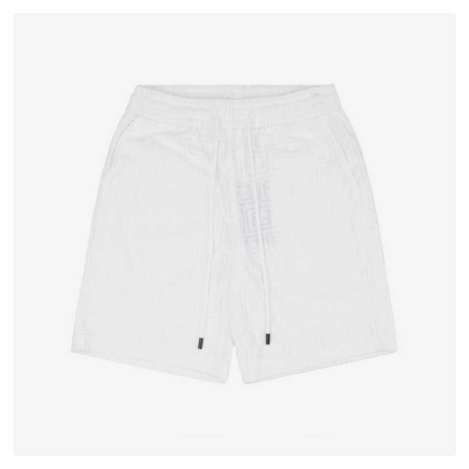 F Full Print Jacquard Box Logo Shorts