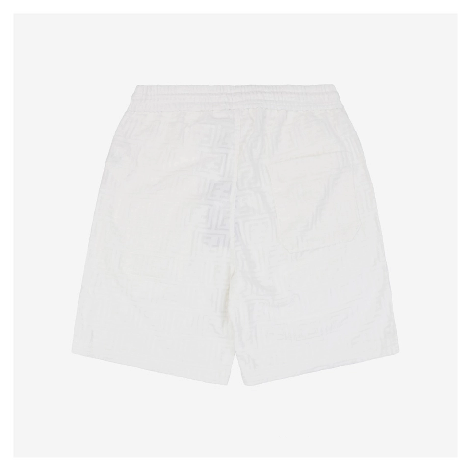 F Full Print Jacquard Box Logo Shorts