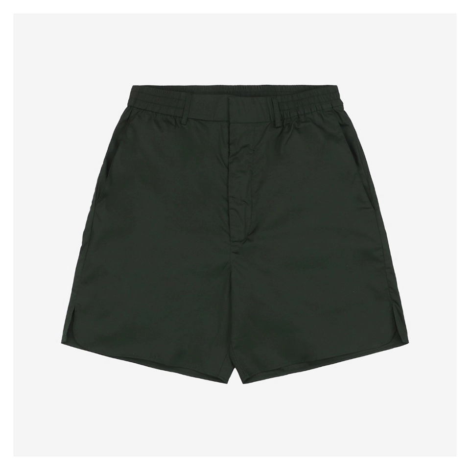 F Solid Color Bermuda Shorts