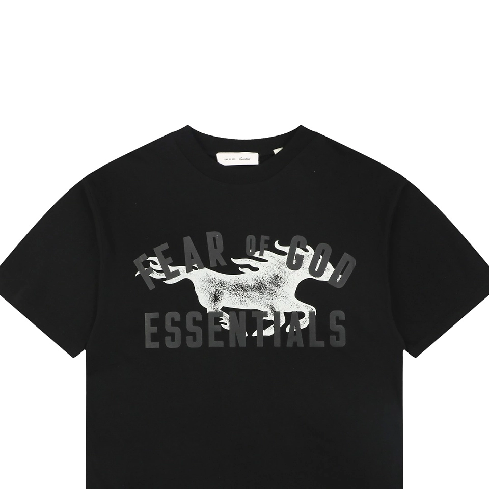Fear Of God Essentials Year Graphic Logo T Shirt