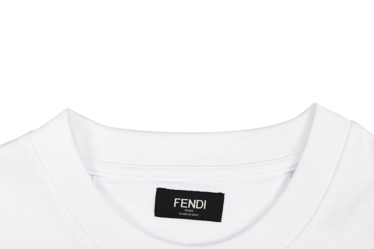 Fd Embroidered Dog Patch T Shirt