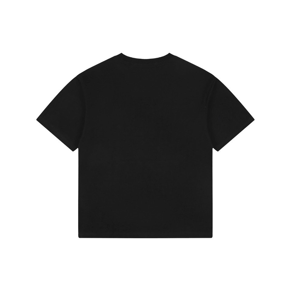Fd Multicolor Ff Embroidery Cotton T Shirt