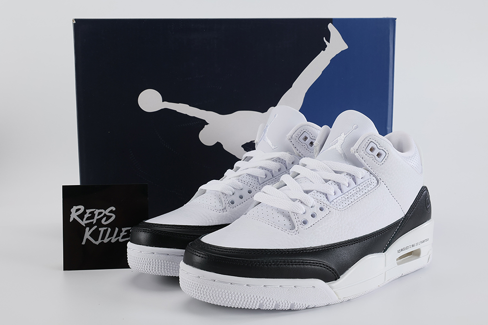 Fragment Design X Air Jordan 3 Retro Sp White – Image 1 Fragment Design x Air Jordan 3 Retro SP 'White' Replica